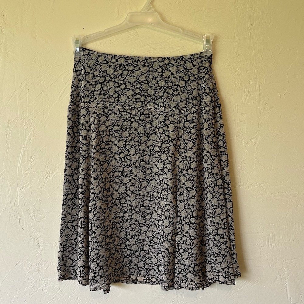 Vintage Banana Republic floral skirt!